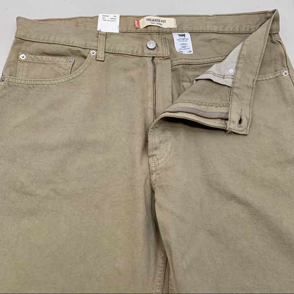 NWT Levi's 550 Relaxed Men's Tan Jeans size 38 x 30 - Picture 6 of 9